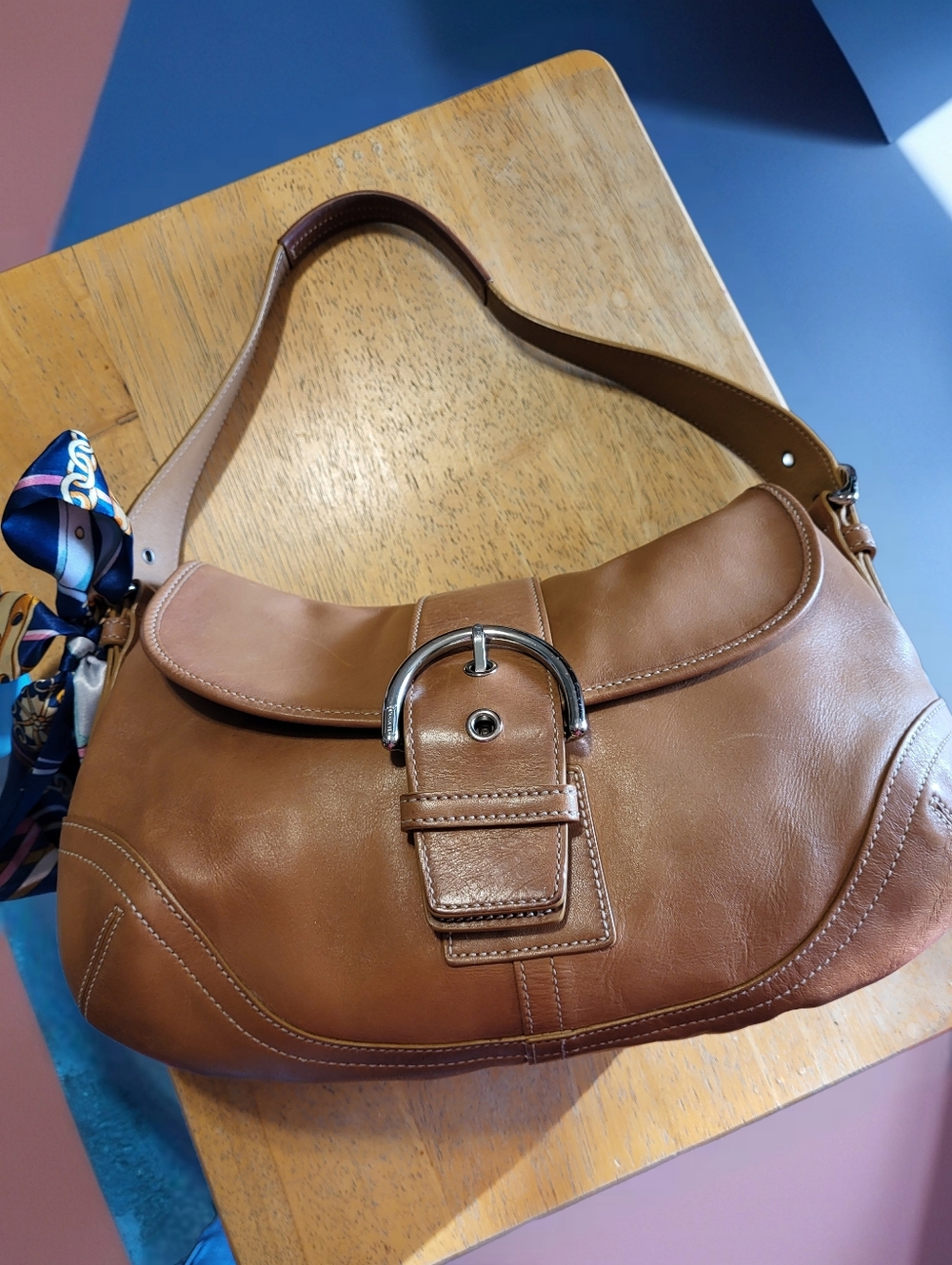 Coach Vintage Y2K Medium Size Flap Hobo Soho. - Picture 2 of 7